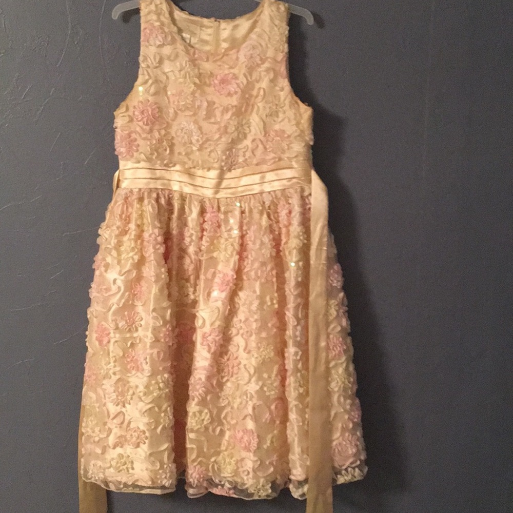 Little girls dress for a wedding